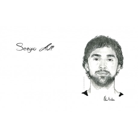 TARJETA POSTCARD SERGIO LLULL
