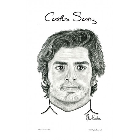 LAMINA CARLOS SAINZ (Hijo)