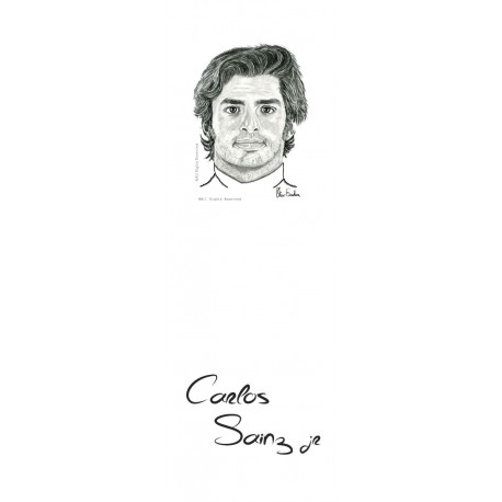 MARCAPAGINAS CARLOS SAINZ (Hijo)