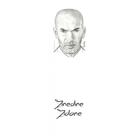 MARCAPAGINAS ZINEDINE ZIDANE