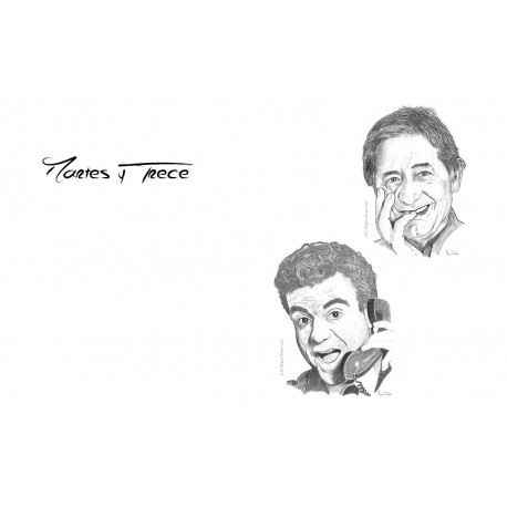 TARJETA POSTCARD MARTES Y TRECE