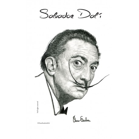 LAMINA SALVADOR DALI