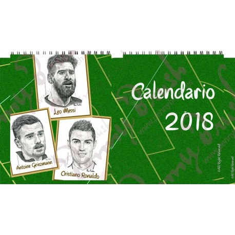 Calendario de mesa 2018
