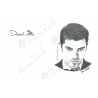 TARJETA POSTCARD DAVID VILLA