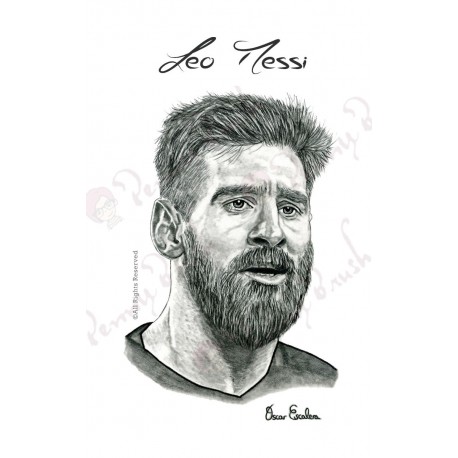 LAMINA LEO MESSI