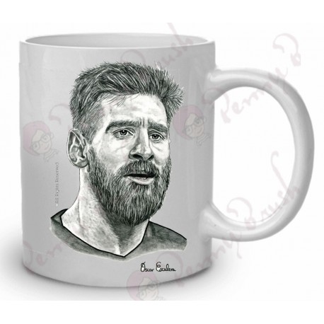 TAZA LEO MESSI