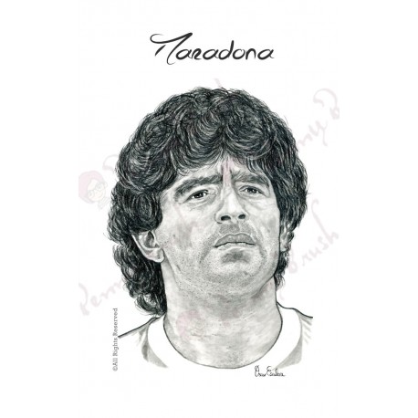 LAMINA MARADONA